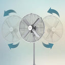 Cecotec EnergySilence 620 Retro Style Fan - Powerful 50W Airflow