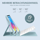 Laetass - iPad 10 Case with Magnetic Keyboard, Auto Sleep/Wake, QWERTZ Layout