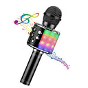 BlueFire 4 in 1 Karaoke Microphone for Kids - LED Lights