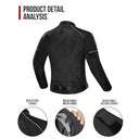 Iron Jia's - CE Armored Motorcycle Jacket, Breathable Mesh, Summer Riding, Casual Style