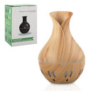 Enhance your space with the HENGBIRD 130ml Ultrasonic Aroma Diffuser. Enjoy essential oils, 7 LED colors, and a BPA-free design for safe aromatherapy.