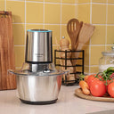 Cecotec - Electric Meat & Vegetable Mincer, 600W, 4 Titanium Blades, 1.5L Bowl