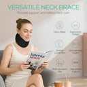 Voyor-Health - Adjustable Cervical Collar, Soft Foam Neck Support for Pain Relief