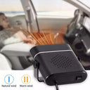 Zotimo - 2 in 1 Car Heater 150W, Quick Heating, 360° Adjustable, Defrost Fan