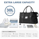 Hyc - Stylish Travel Duffel Bag with Durable Fabric, Spacious Design, and Versatile Use