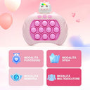 Electronic Pop It - Quick Push Bubble Game, Fidget Toy for Stress Relief, Fun for Kids and Adults, Unicorn Design