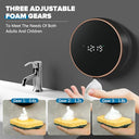 Monstake - Touchless Wall-Mounted Foam Soap Dispenser, Rechargeable & Modern Design