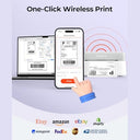 MUNBYN - Bluetooth 4x6 Thermal Shipping Label Printer for Small Business