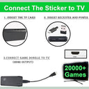 Kothab - 2025 Wireless Retro Game Console, 4K HD, 20000+ Games, Plug & Play