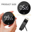 Adoric - Digital Kitchen Timer with Large LCD, Loud Alarm & Magnetic Back