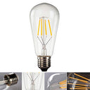 Hntoolight 4W ST64 Retro Nipple E27 LED Bulb - Warm White Light