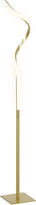 HOMCOM LED Floor Lamp - Gold Tone