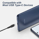 Moxking - USB C Sports Earbuds with Noise Isolation, Waterproof, Enhanced Bass