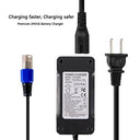Abakoo - 24V 2A Smart Battery Charger with XLR Connector, AC 100-240V Input