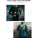 Lsnisni - Adjustable Beam Chest Running Light with USB Rechargeable 3 LEDs