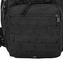 Verdant Touch - Men's Sling Bag, Oxford Cloth, Ideal for Hiking & Cycling