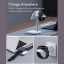 Esr - Portable Magnetic Charger for Apple Watch, Fast USB-C Charging, Certified