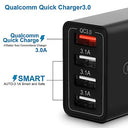 Kaimenglong - Pack of 2 Quick Charge 3.0 USB Chargers, 33W Fast Charging