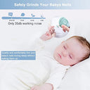 Neovsuny - 6-in-1 Electric Baby Nail File Set with Interchangeable Heads