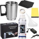 Leazzle Headlight Polishing Set - 200ml Fluid & Yellowing Removal
