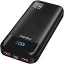 Paidashu 27000mAh Fast Power Bank - USB-C Charger with LED Display