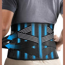 Fitomo Lower Back Support Belt - Adjustable, Breathable, Pain Relief