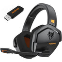 Experience Nubwo G06 Dual Wireless Gaming Headset for PS5/PC with 23ms low latency, 100-hour playtime, and powerful 50mm drivers. Perfect for gamers!