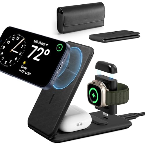 Esr - Foldable 3-in-1 MagSafe Charging Station for Apple Devices