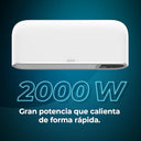 Cecotec - 2000W Ceramic Bathroom Heater with WiFi, LED Display & Timer
