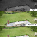 Wansview - 2K Wireless WiFi Surveillance Camera with Solar Panel & Night Vision
