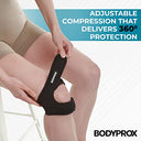 Bodyprox - Adjustable Patellar Tendon Support Belt for Knee Pain Relief, Neoprene, Large
