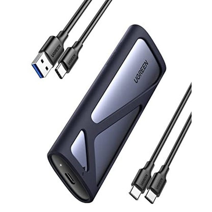 UGREEN - Tool-Free NVMe & SATA M.2 Enclosure, USB C 3.2 Gen2, UASP Compatible