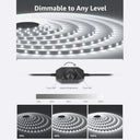 Lepro - 10m Waterproof Dimmable LED Strip Light Warm White for Party Decor