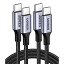 UGREEN - 2-Pack 100W USB C to USB C Charging Cables for iPhone, MacBook, and More