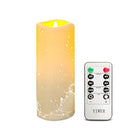 YIWER Waterproof Flameless Candles - LED Pillars with Remote Control