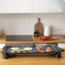 Cecotec - Tasty & Grill 3000 RockWater L, 2200W, Large 65x30cm Surface, Non-Stick
