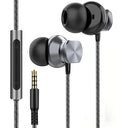 Hoistac Wired Earbuds - Extra Bass, Microphone, Custom Fit