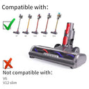 Kenvor - Floor Brush Compatible with Dyson V7-V15, Direct Drive & 5 LED Lights