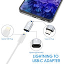 Wishdirect Lightning to Usb C Adapter for Iphone 15 Series - Fast Charging