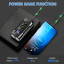 Rehkittz - 3300 Lumen Rechargeable Bike Lights Set with 9 Modes & Power Display