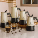 Cecotec Piccolina 200 Italian Coffee Machine, Green, Elegant Design