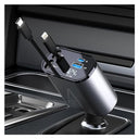 Experience rapid charging with Mi's 120W Turbo Car Charger. 4 ports, retractable 80CM cables, compatible with iPhone, Samsung, Xiaomi, and more.