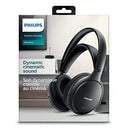 Philips - Wireless HiFi Headphones SHC5200/10 with Rechargeable Battery, Lightweight Design, Self-Adjusting Headband