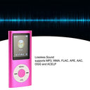 Diyeeni - MP3 Player with 1.8in LCD, Bluetooth, FM Radio, 64GB Support