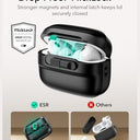ESR - AirPods Pro Case with Magnetic Lid Lock, Full Drop Protection, Black