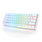 GK61 - 60% Mechanical Gaming Keyboard | 61 RGB Backlit Keys | Hotswap Brown Switches