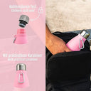 Perfekto24 - Collapsible Silicone Water Bottle, BPA Free, Non-Toxic, 550ml