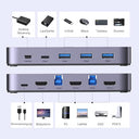 UGREEN - HDMI 2.0 KVM Switch 4K @ 60Hz, 4 Ports, USB 3.0 & USB-C Support