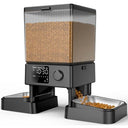 Oneisall Automatic Cat Feeder - 20 Cups Capacity for 2 Cats