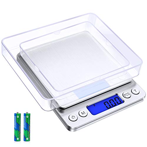 Diyife - Rechargeable 22lb Digital Kitchen Food Scale, Waterproof, Precise Graduation